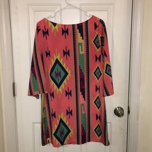 Super cute 3 quarter sleeve dress size medium